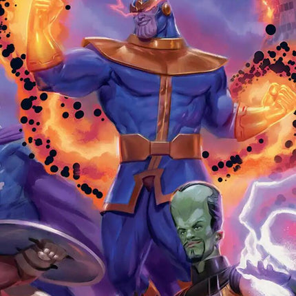 Thanos, Death's Consort Art Card [Marvel Super Heroes Art Series]