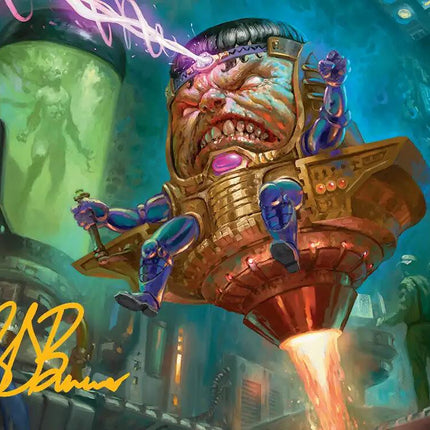 M.O.D.O.K. Art Card (Gold-Stamped Signature) [Marvel Super Heroes Art Series]