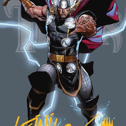 Thor, God of Thunder Art Card (Gold-Stamped Signature) [Marvel Super Heroes Art Series]