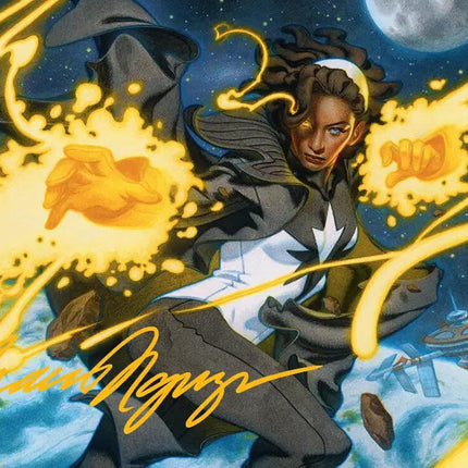 Photon, Mighty Marvel Art Card (Gold-Stamped Signature) [Marvel Super Heroes Art Series]
