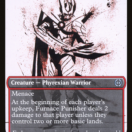 Furnace Punisher (Showcase Ichor) [Phyrexia: All Will Be One]