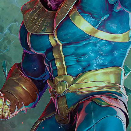 Thanos, the Mad Titan Art Card (5/9) [Marvel Super Heroes Art Series]