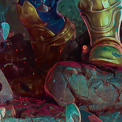 Thanos, the Mad Titan Art Card (8/9) [Marvel Super Heroes Art Series]