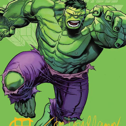 The Incredible Hulk Art Card (Gold-Stamped Signature) [Marvel Super Heroes Art Series]
