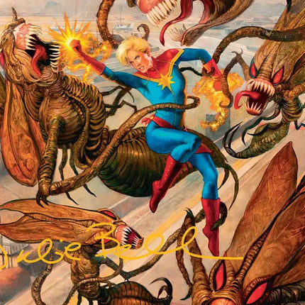 Captain Marvel, Apex Avenger Art Card (Gold-Stamped Signature) [Marvel Super Heroes Art Series]