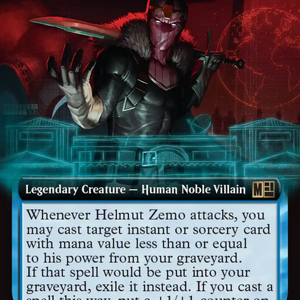 Helmut Zemo, Mastermind (Extended Art) [Marvel Super Heroes Commander]
