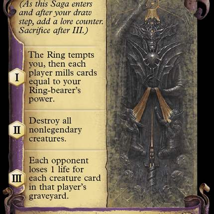 One Ring to Rule Them All [The Lord of the Rings: Tales of Middle-Earth Showcase Scrolls]