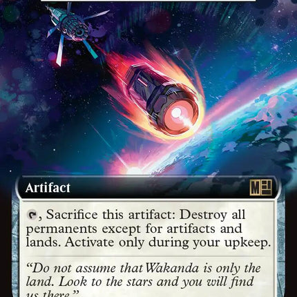 Orbital Vibranium Bomb - Scourglass (Extended Art) [Marvel Super Heroes Commander]