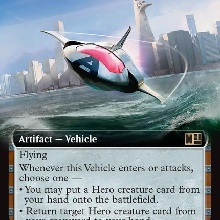 Avengers Quinjet (Extended Art) [Marvel Super Heroes Commander]
