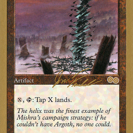 Mishra's Helix (Jon Finkel) (SB) [World Championship Decks 2000]