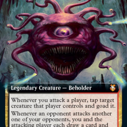 Karazikar, the Eye Tyrant (Extended Art) [Dungeons & Dragons: Adventures in the Forgotten Realms Commander]