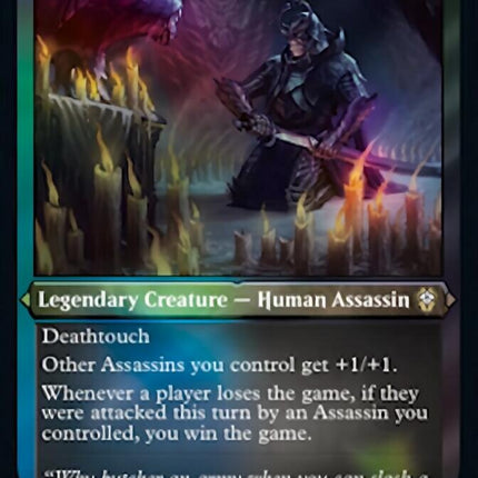 Ramses, Assassin Lord (Foil Etched) [Dominaria United Commander]