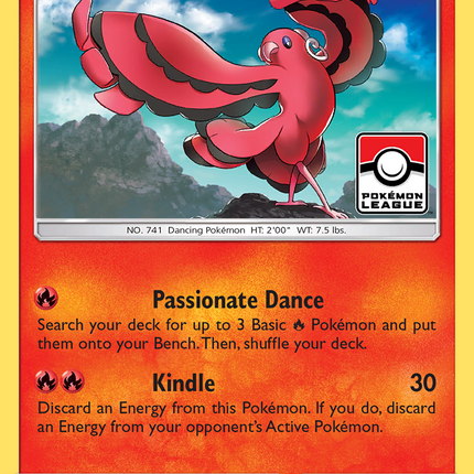 Oricorio (14/145) [Sun & Moon: Guardians Rising]
