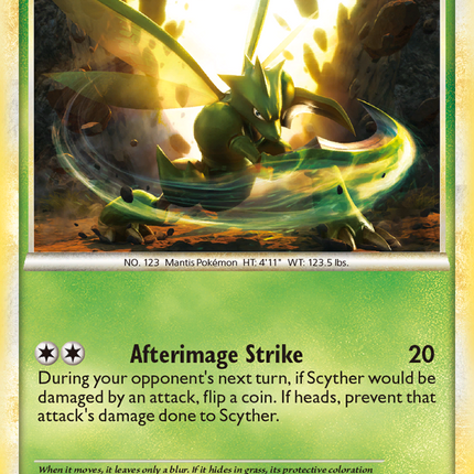 Scyther (36/90) [HeartGold & SoulSilver: Undaunted]