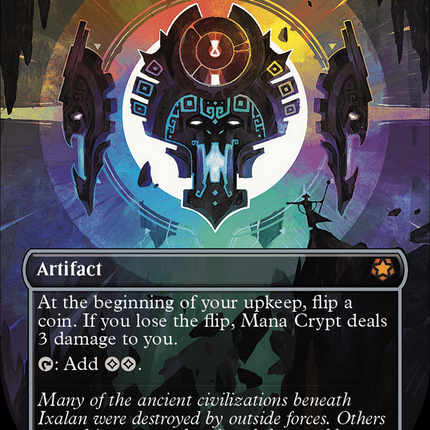 Mana Crypt (Borderless) [The Lost Caverns of Ixalan Special Guests]