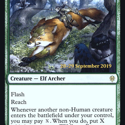 Wildborn Preserver [Throne of Eldraine Prerelease Promos]