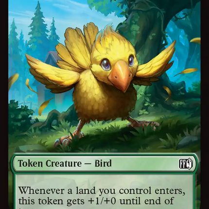 Hero (0007) // Bird (0016) Double-Sided Token [FINAL FANTASY Tokens]