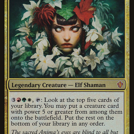 Mayael the Anima (Oversized) [Commander 2013 Oversized]