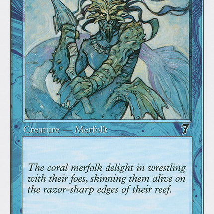 Coral Merfolk [Seventh Edition]
