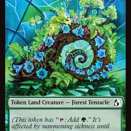 Forest Tentacle // Beast Double-Sided Token [Reality Fracture Tokens]