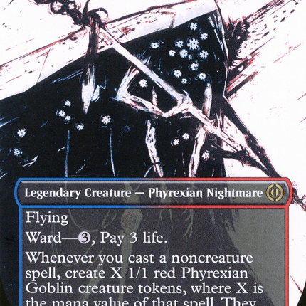 Ovika, Enigma Goliath (Borderless Ichor) [Phyrexia: All Will Be One]