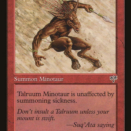 Talruum Minotaur [Mirage]