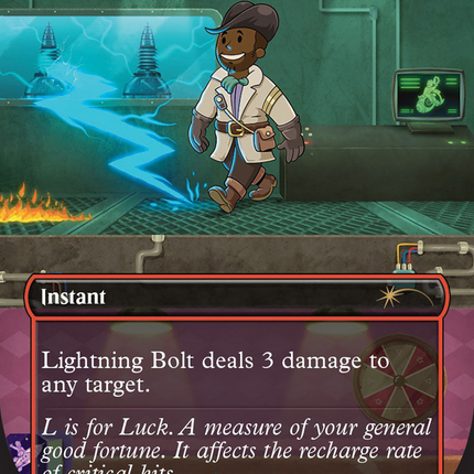 Lightning Bolt (1638) (Rainbow Foil) [Secret Lair Drop Series]