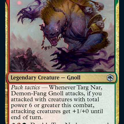 Targ Nar, Demon-Fang Gnoll [Dungeons & Dragons: Adventures in the Forgotten Realms]