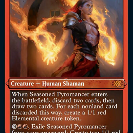 Seasoned Pyromancer (Foil Etched) [Double Masters 2022]