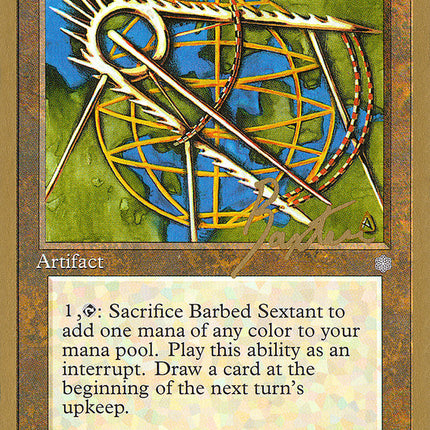 Barbed Sextant (George Baxter) [Pro Tour Collector Set]