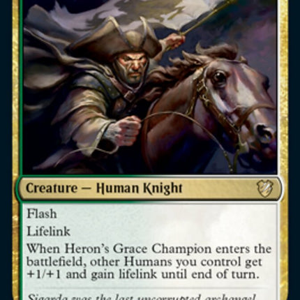Heron's Grace Champion [Innistrad: Midnight Hunt Commander]