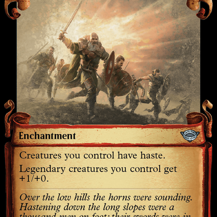 Rising of the Day [The Lord of the Rings: Tales of Middle-Earth Showcase Scrolls]