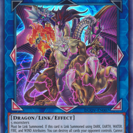 Five-Headed Link Dragon [DUOV-EN007] Ultra Rare