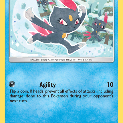 Sneasel (43/236) [Sun & Moon: Cosmic Eclipse]