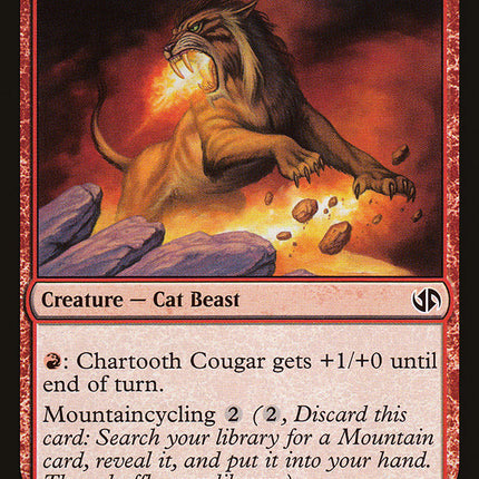 Chartooth Cougar [Duel Decks Anthology]