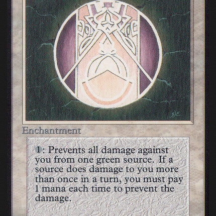Circle of Protection: Green [Alpha Edition]