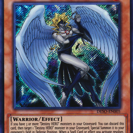Destiny HERO - Dark Angel [DESO-EN005] Secret Rare
