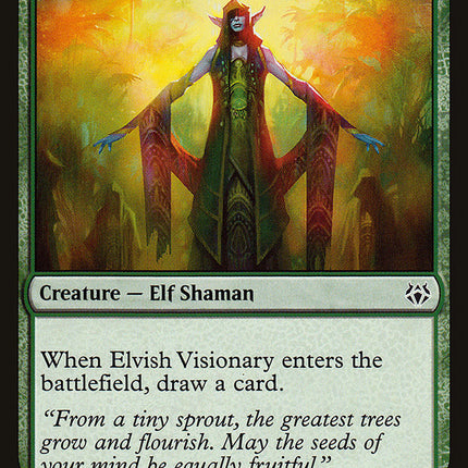 Elvish Visionary [Duel Decks: Nissa vs. Ob Nixilis]