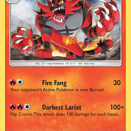 Incineroar (26/149) (Theme Deck Exclusive) [Sun & Moon: Base Set]