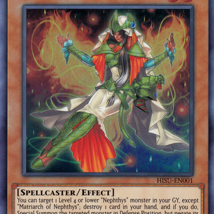 Matriarch of Nephthys [HISU-EN001] Super Rare