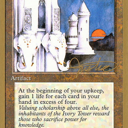 Ivory Tower (Mark Justice) [Pro Tour Collector Set]