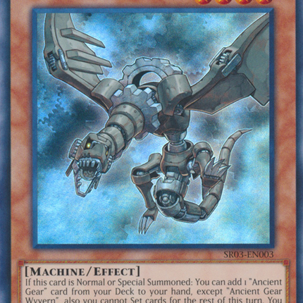 Ancient Gear Wyvern [SR03-EN003] Super Rare