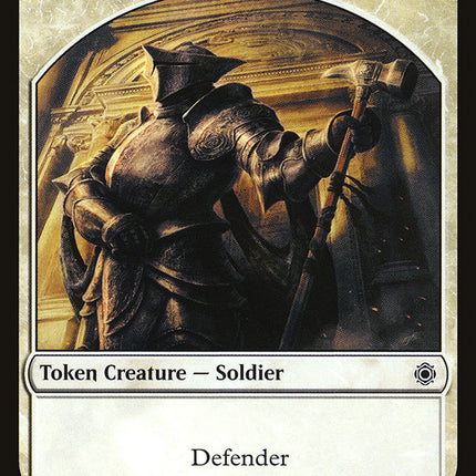 Soldier Token (003/012) [Conspiracy: Take the Crown Tokens]