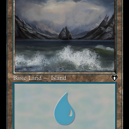 Island (442) (Retro) [Commander Masters]