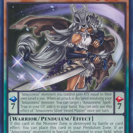 Amazoness Silver Sword Master [MP23-EN220] Common