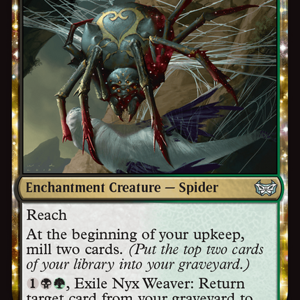 Nyx Weaver [Duskmourn: House of Horror Commander]