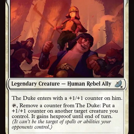 The Duke, Rebel Sentry [Avatar: The Last Airbender: Eternal-Legal]