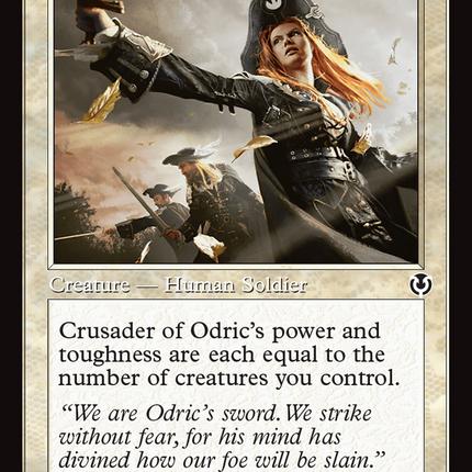 Crusader of Odric (Retro Frame) [Innistrad Remastered]