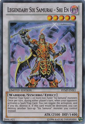 Legendary Six Samurai - Shi En [RYMP-ENSE1] Super Rare