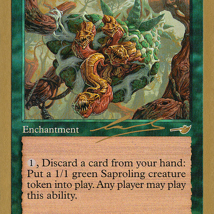 Saproling Cluster (Nicolas Labarre) [World Championship Decks 2000]